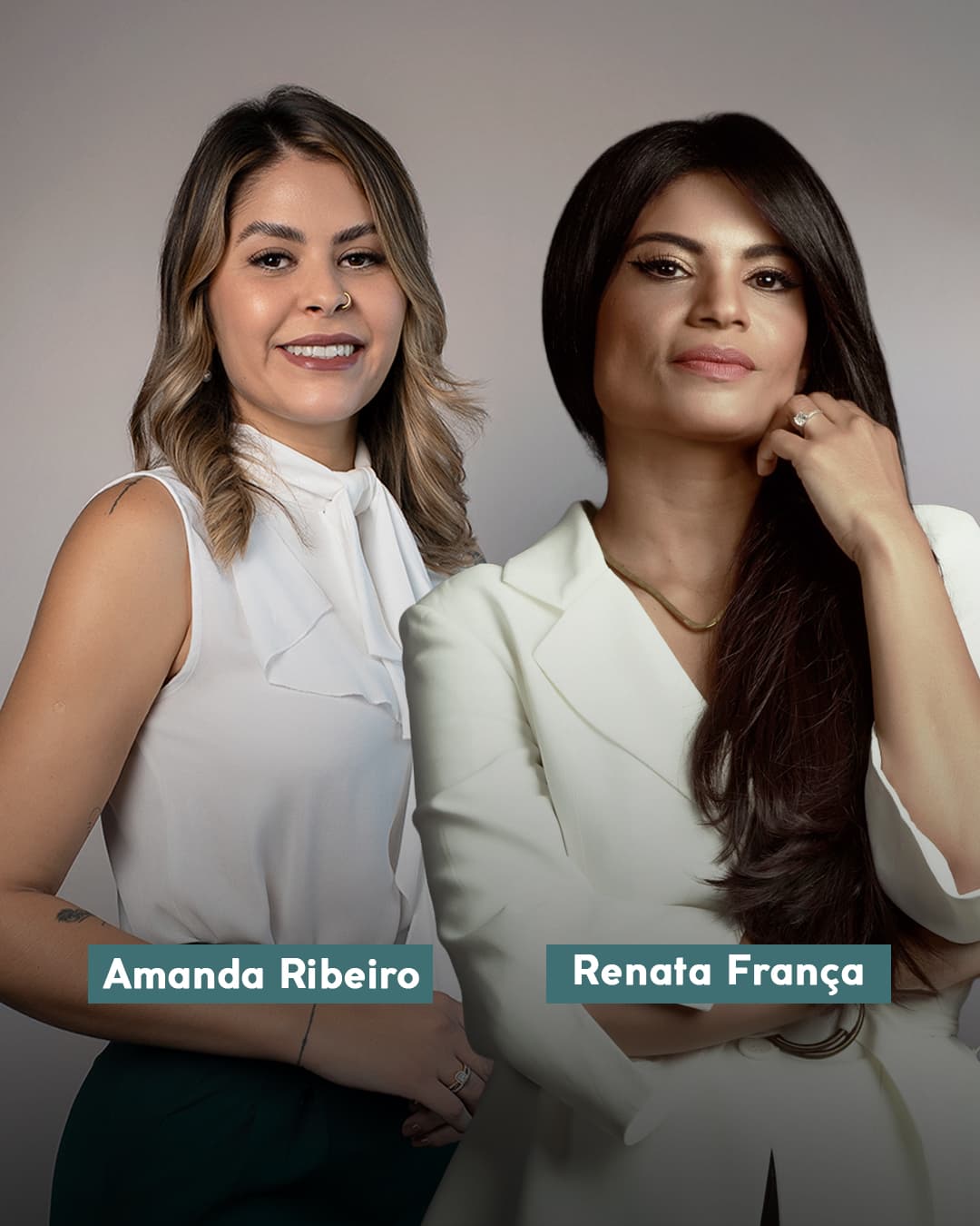 Amanda Ribeiro e Renata França